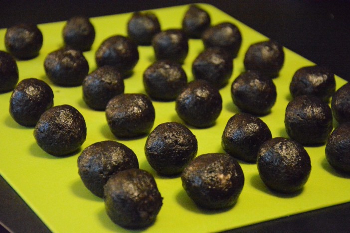 Rolled truffle filling