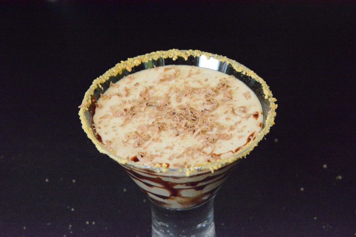 Finished Chocolate Martini