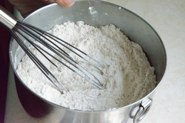 Whisk the dry ingredients